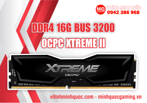 Ram OCPC XTREME II 16GB DDR4 Bus 3200 C16
